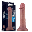 Lovetoy Dual Density Power Cock - 8" Vibrating Dong Flesh